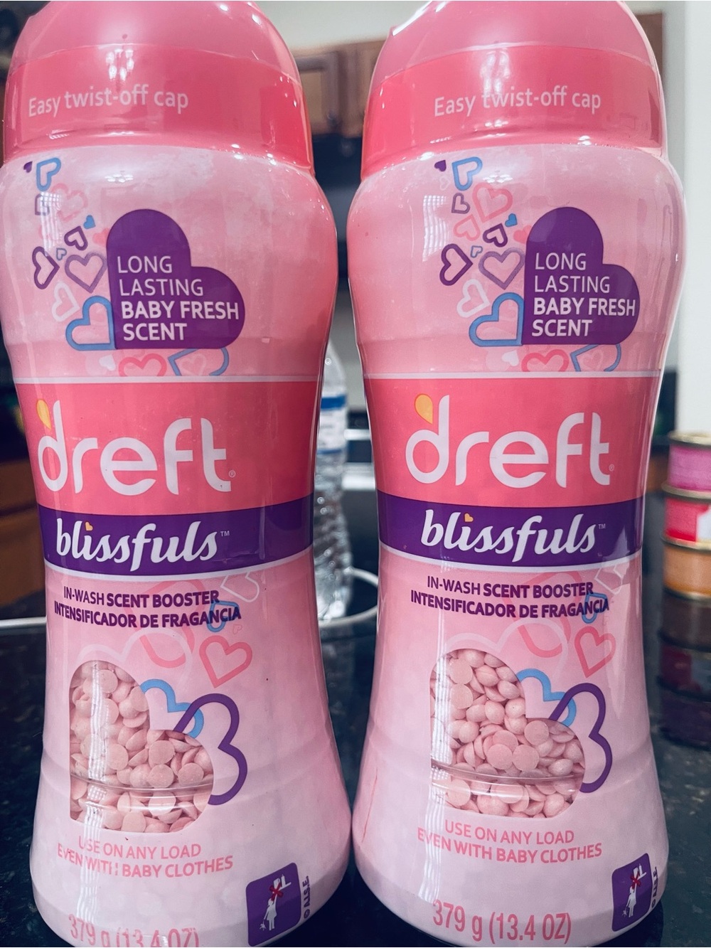 Blissfuls In-Wash Scent Booster - Baby Fresh Pink